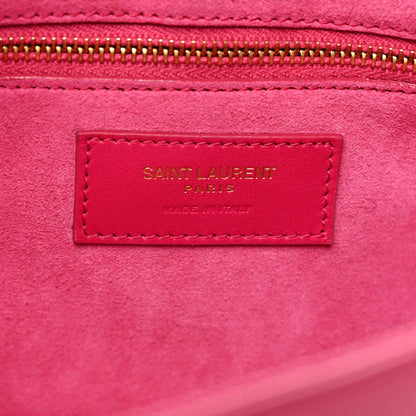 Saint Laurent Smooth Calfskin Le 5 A 7 Hobo Bubblegum 5 of 9