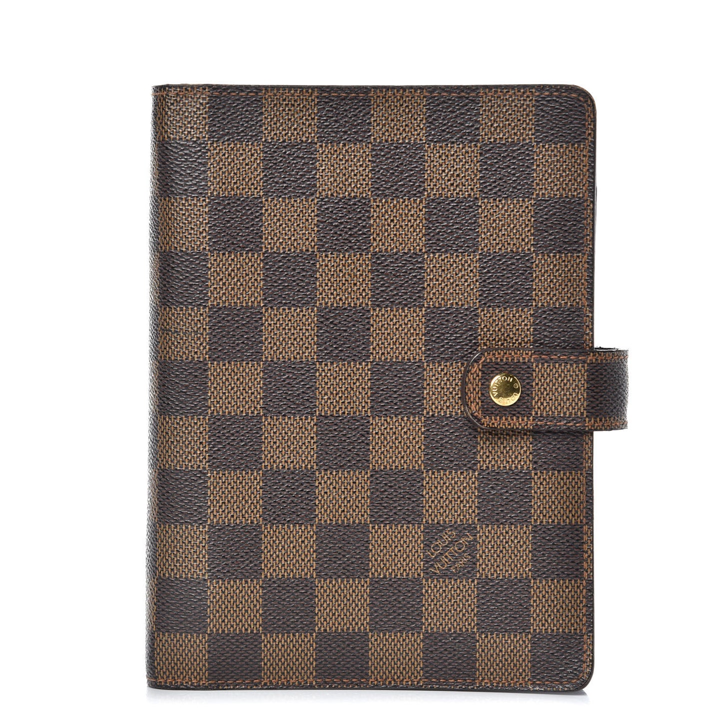 Damier Ebene Medium Ring Agenda Cover
