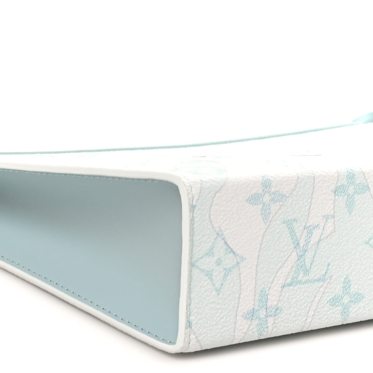 Monogram Aquagarden Pochette Voyage MM Crystal Blue