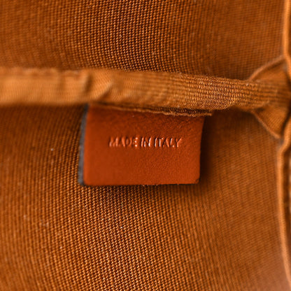 Celine Triomphe Canvas Calfskin Small Bucket Bag Tan 6 of 10