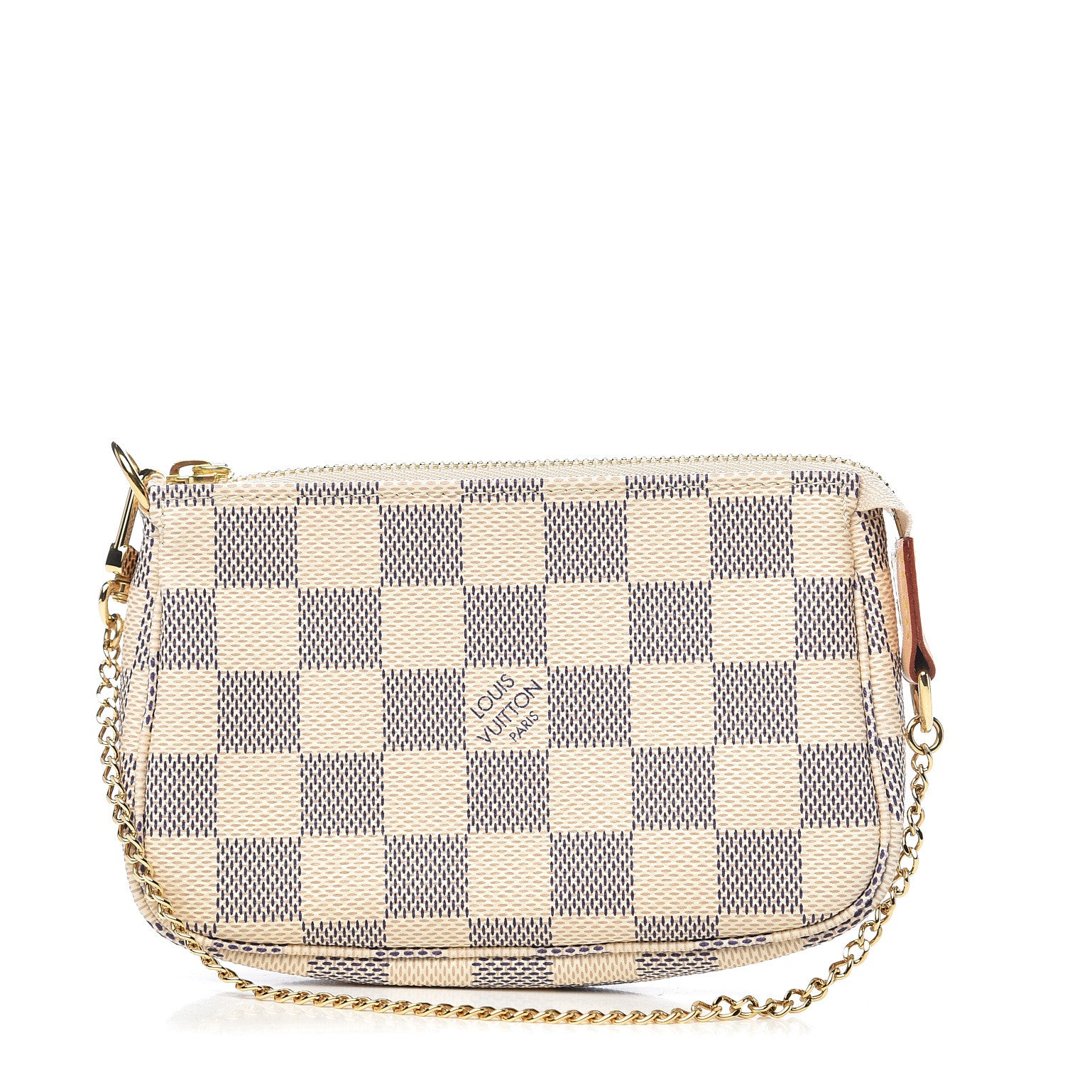 Louis Vuitton Damier Azur Mini Pochette Accessories 1 of 8
