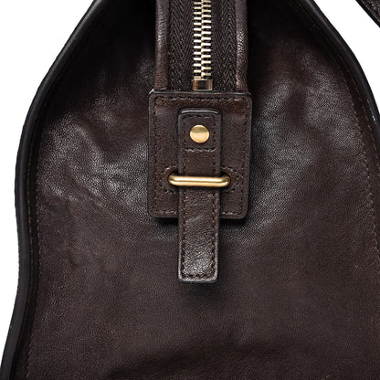 Saint Laurent Sheepskin Small Cabas ChYc Dark Brown 8 of 11