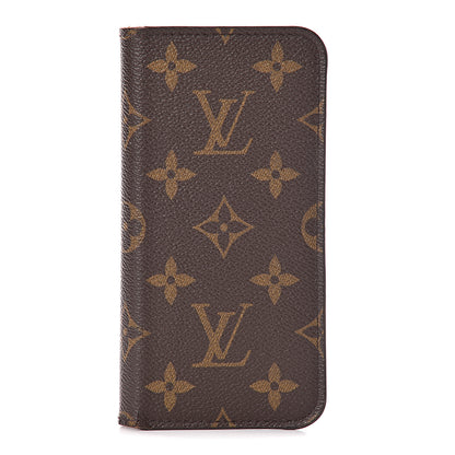 Louis Vuitton Monogram iPhone X/XS Folio Case 1 of 10
