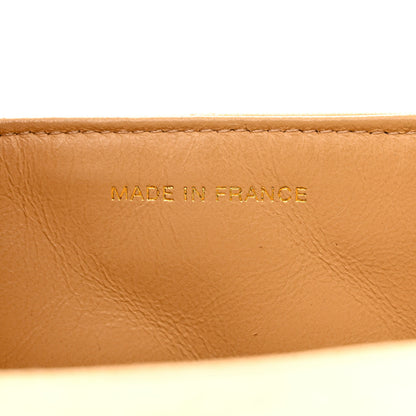 Chanel Lambskin Quilted Flap Shoulder Bag Beige 7 of 16