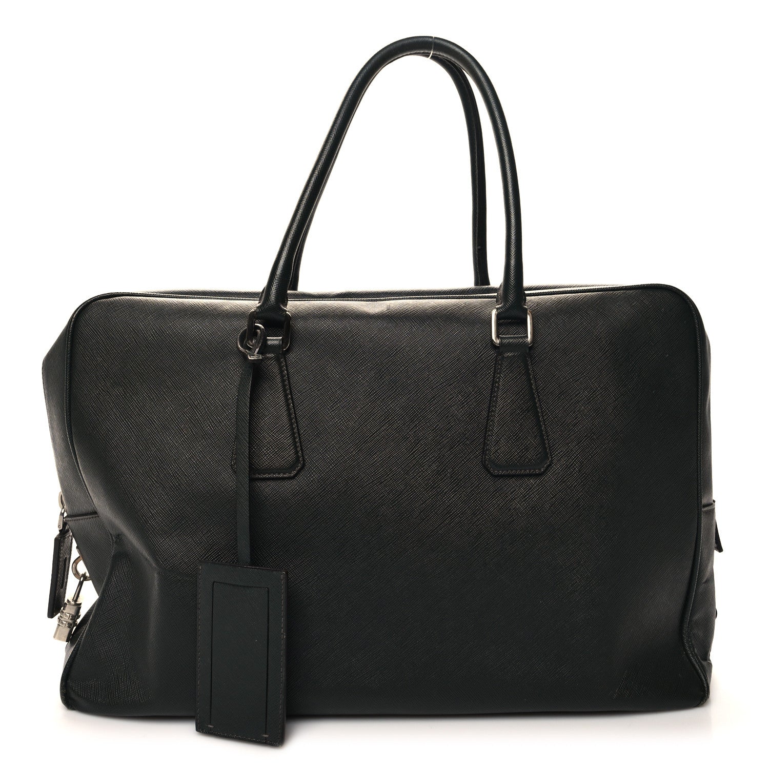 Prada Saffiano Travel Bag Militare 1 of 11