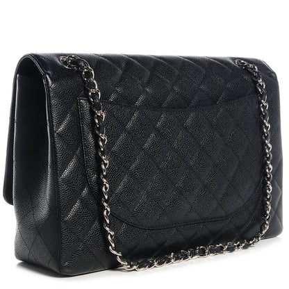 Chanel Caviar Maxi Single Flap Black 3 of 8