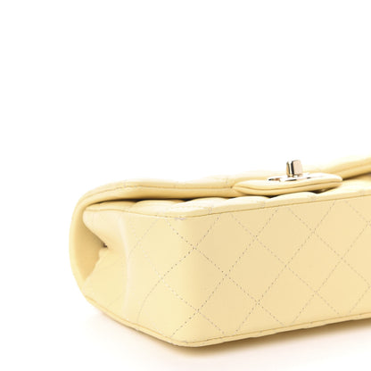 Chanel Lambskin Quilted Mini Rectangular Flap Light Yellow 8 of 11