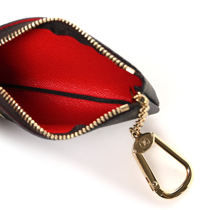 Louis Vuitton Monogram 2024 Christmas Animation Candy Factory Key Pouch Candy Red 5 of 8