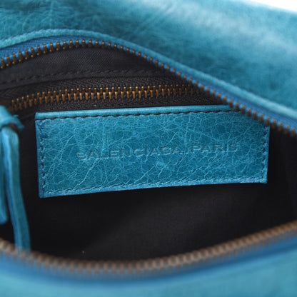 Balenciaga Chevre Classic Hardware Mini Twiggy Aquamarine 10 of 12