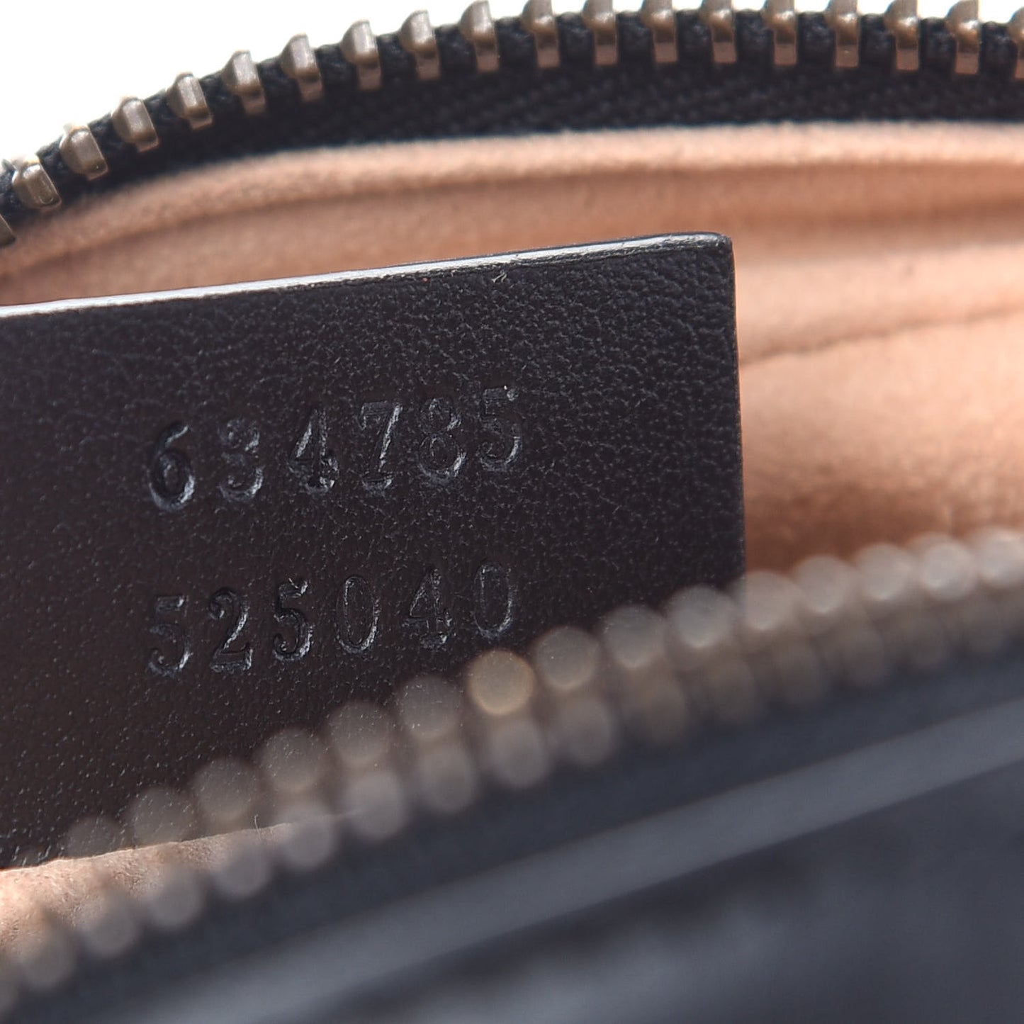 Calfskin Matelasse Mini GG Marmont Chain Shoulder Bag Black