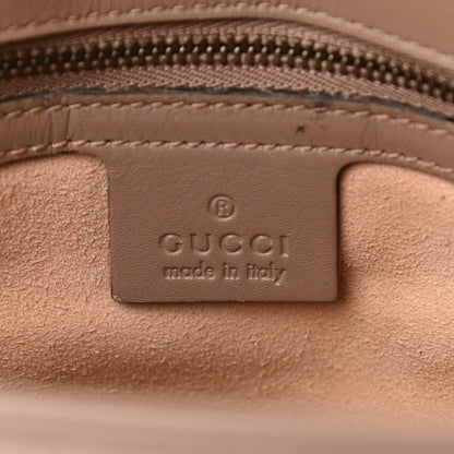 Gucci Calfskin Matelasse Medium GG Marmont Shoulder Bag Porcelain Rose 5 of 13