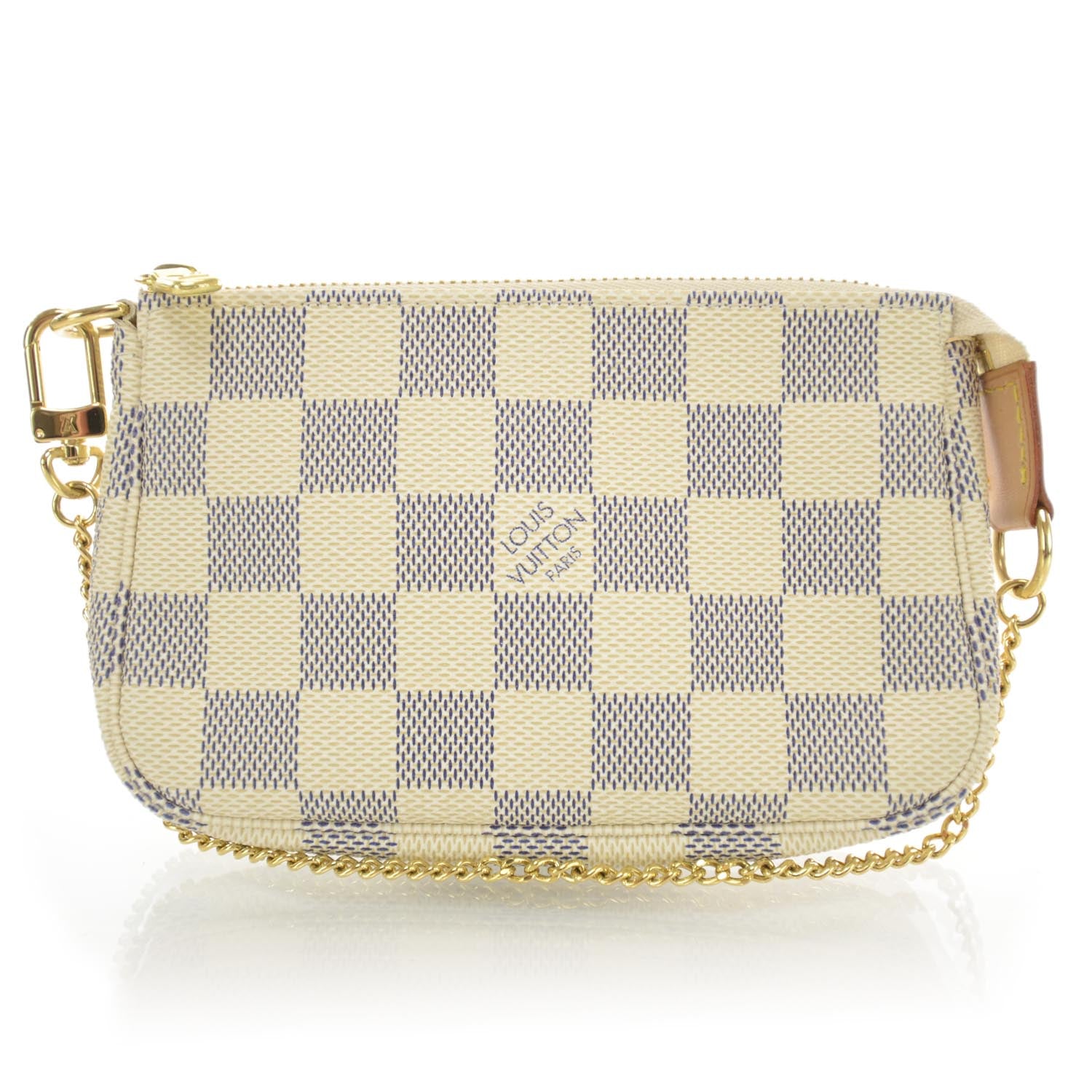 Louis Vuitton Damier Azur Mini Pochette Accessories 1 of 7