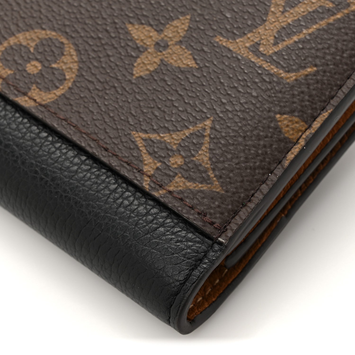 Louis Vuitton Monogram Victorine On My Side Wallet Black 8 of 10