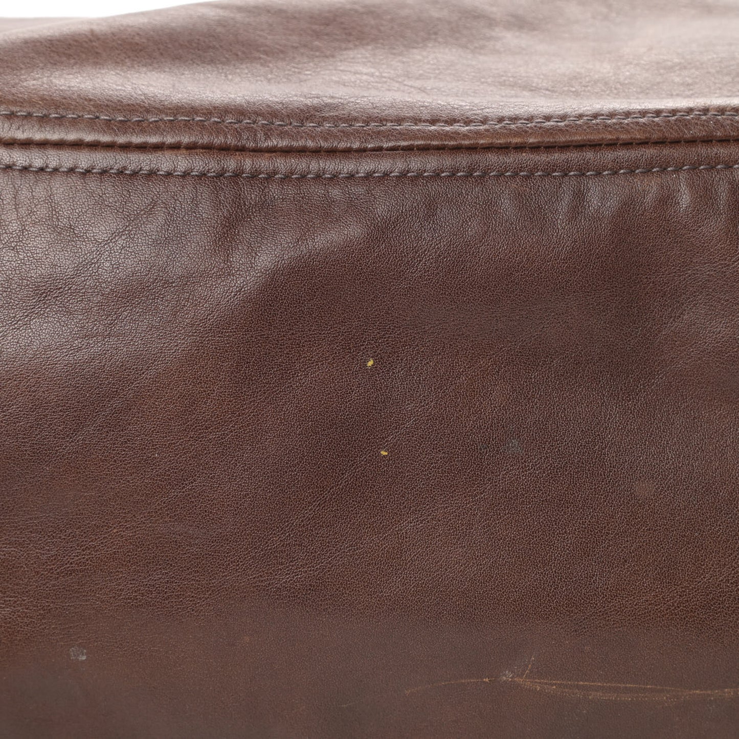 Soft Calf Pleated Two Pocket Hobo Nocciolo
