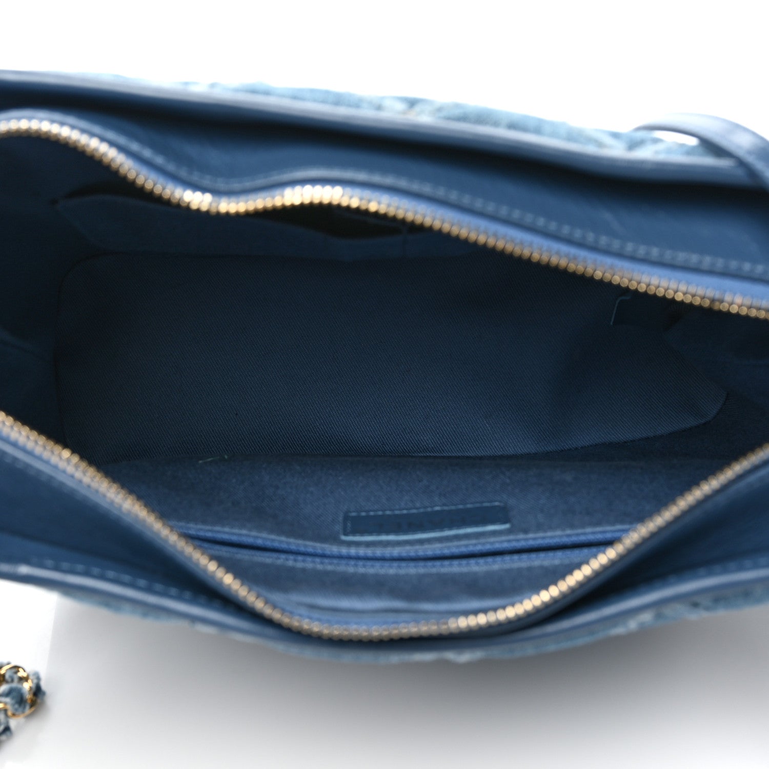 Chanel Denim Calfskin Medium Gabrielle Hobo Blue 4 of 8