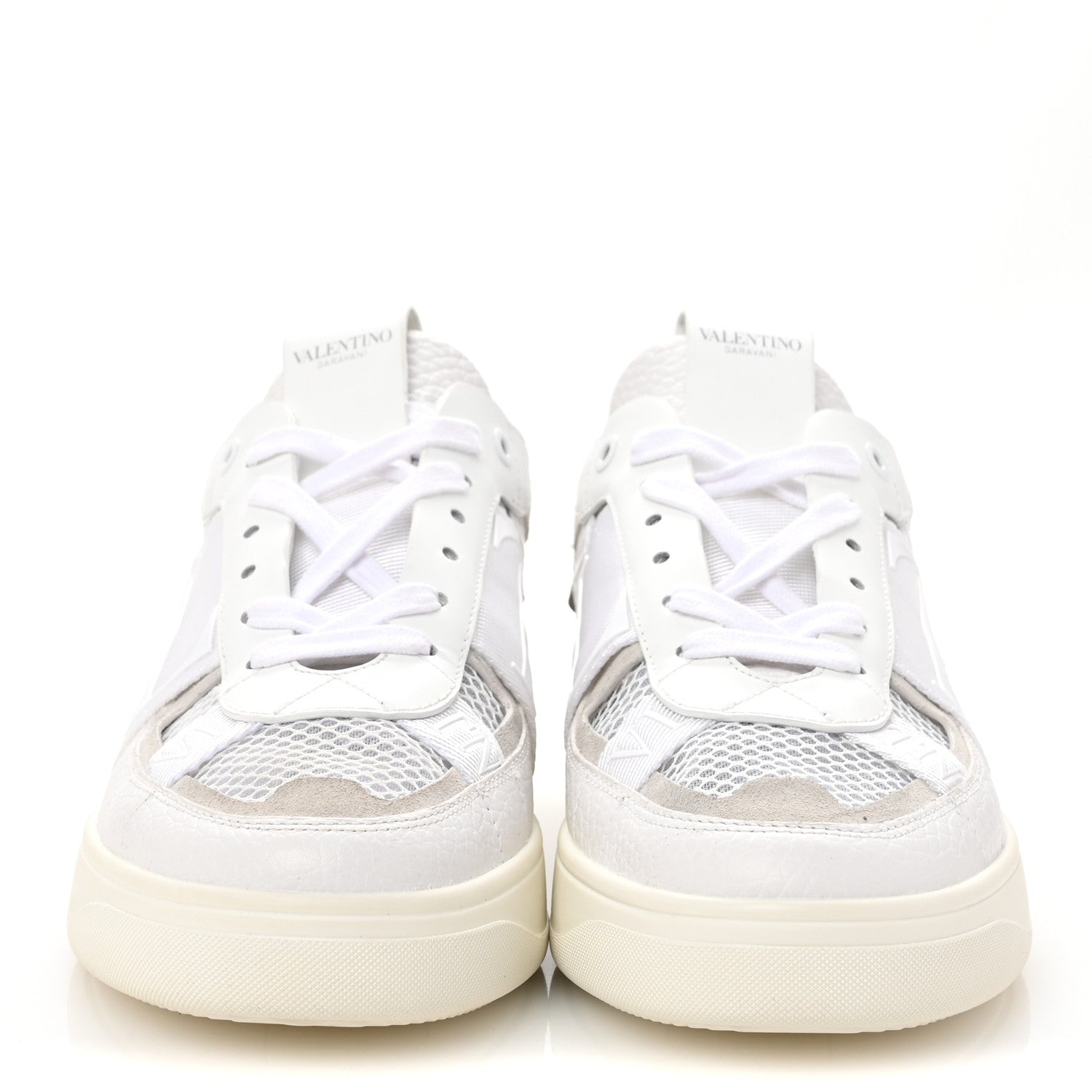 Valentino Garavani Calfskin Womens VL7N Sneakers 38 White Ice 3 of 10