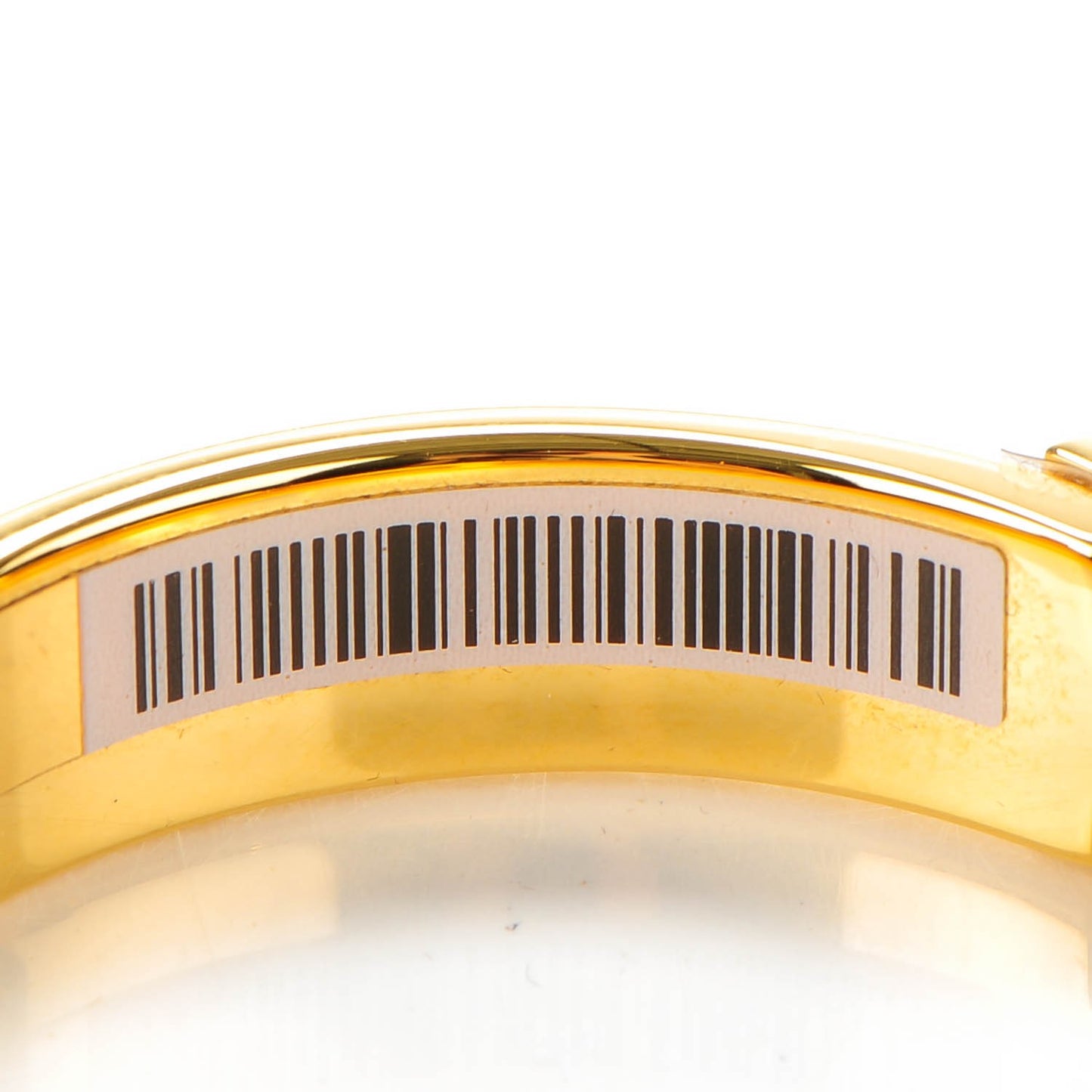 Enamel Narrow Clic Clac H Bracelet PM White