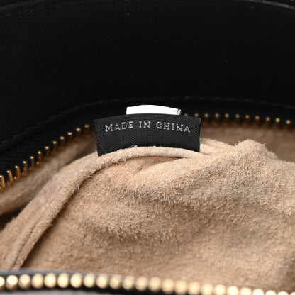 Prada Soft Calf Shopping Satchel Black 7 of 19