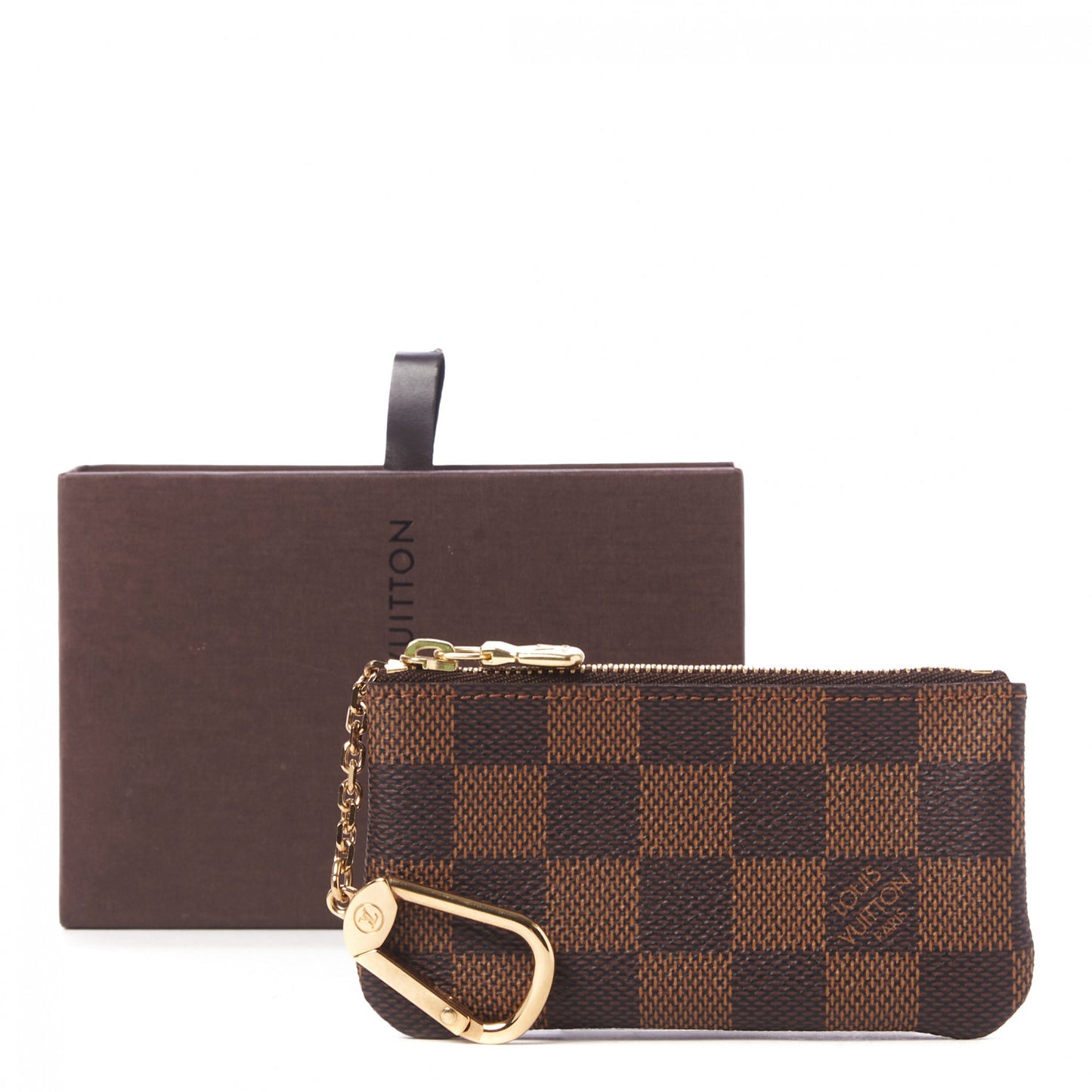 Damier Ebene Key Pouch