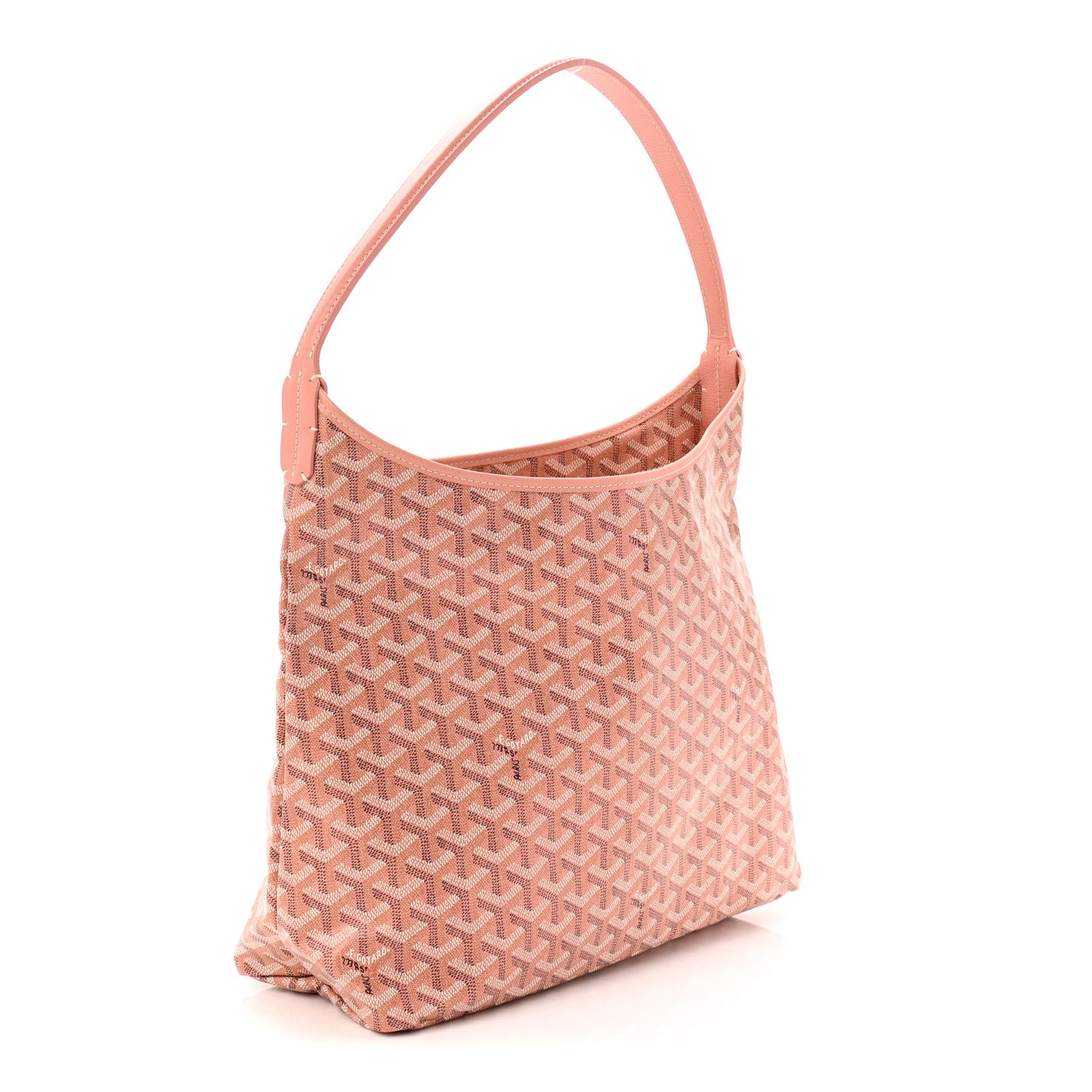 Goyard Iridescent Goyardine Boheme Hobo Pearly Coral 4 of 11