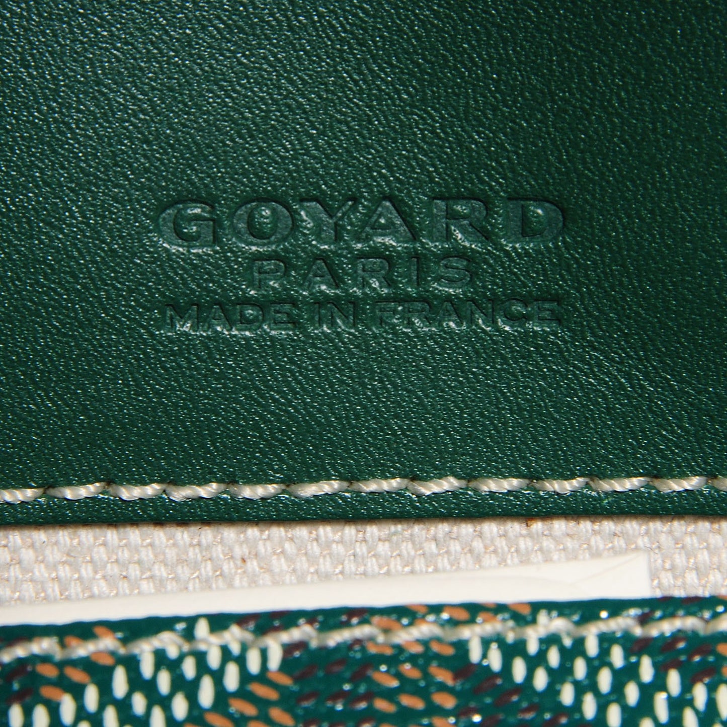 Goyardine Saint Louis PM Green