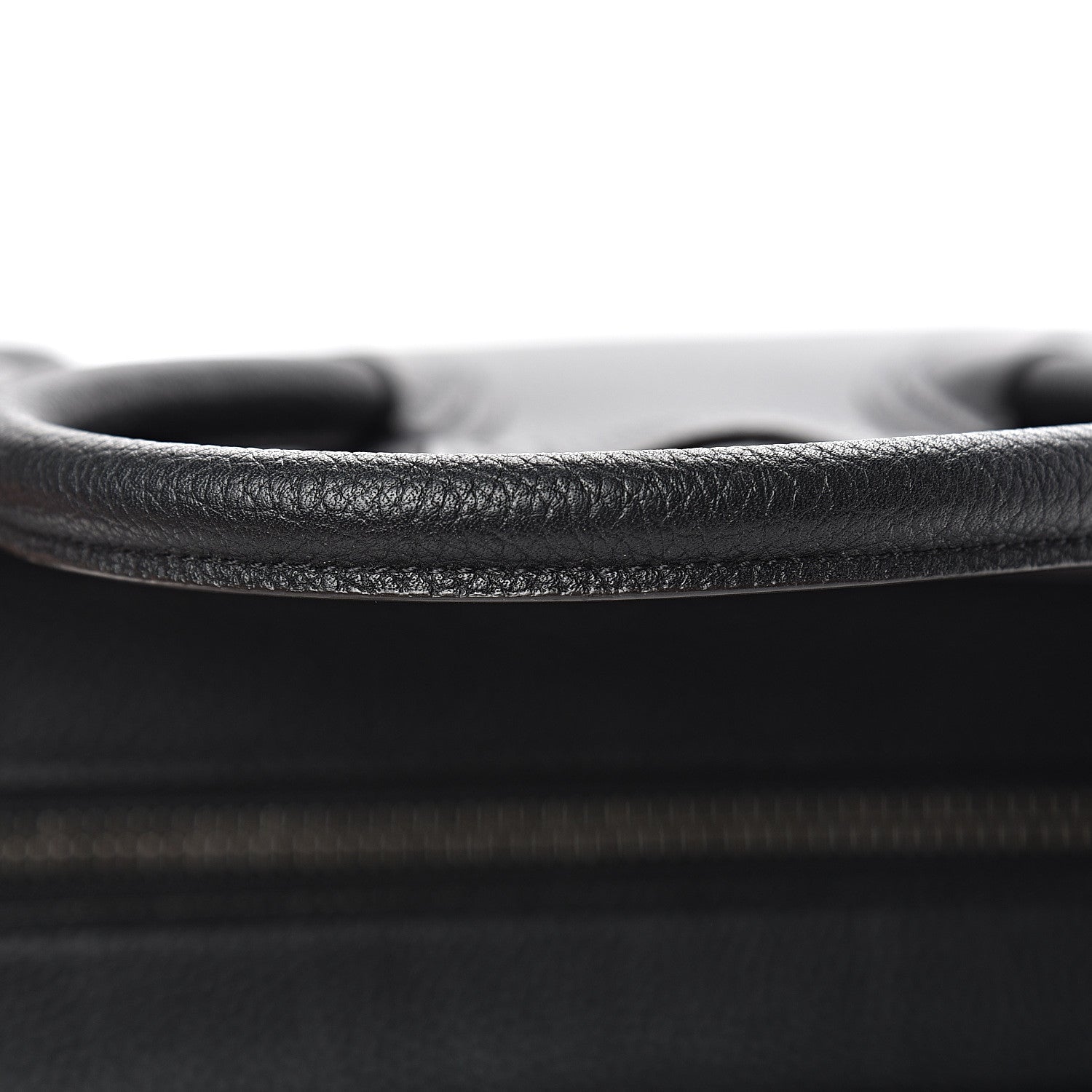 Celine Drummed Calfskin Micro Luggage Black 10 of 12