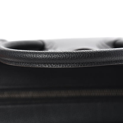 Celine Drummed Calfskin Micro Luggage Black 10 of 12