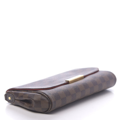 Louis Vuitton Damier Ebene Favorite MM 4 of 11