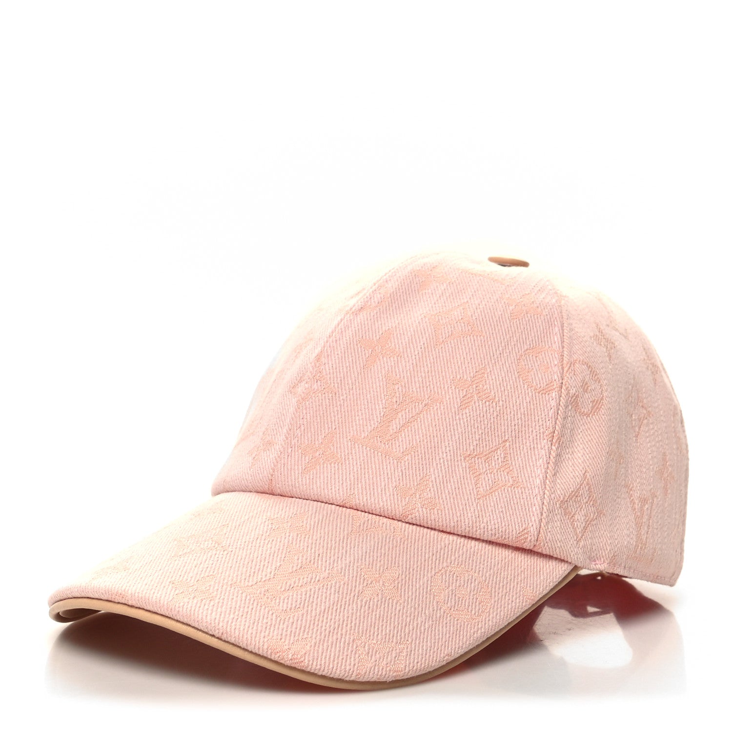 Louis Vuitton Cotton Monogram Jacquard Be My Cap Pink 2 of 8