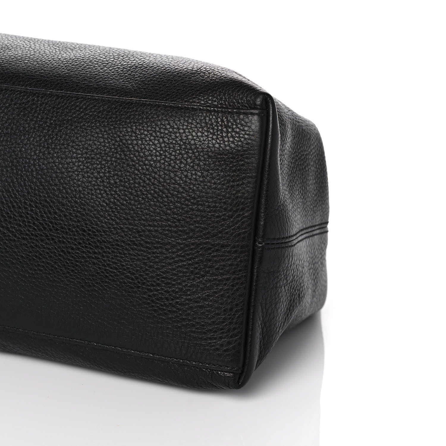 Gucci Pebbled Calfskin Large Soho Chain Shoulder Bag Black 10 of 10