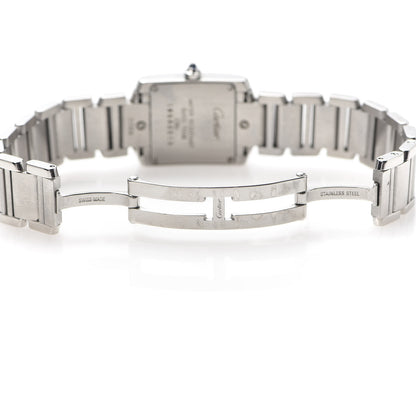 Cartier Stainless Steel 20mm Tank Francaise Quartz Watch 5 of 6