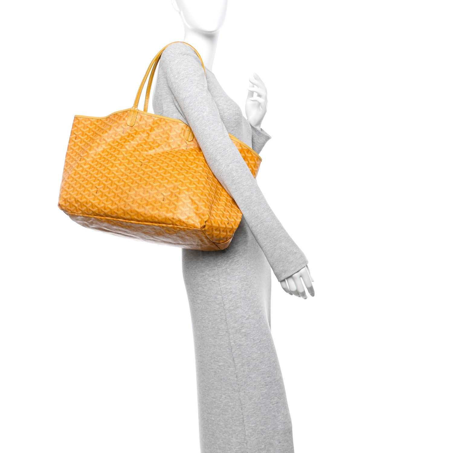 Goyard Goyardine Saint Louis GM Yellow 2 of 13