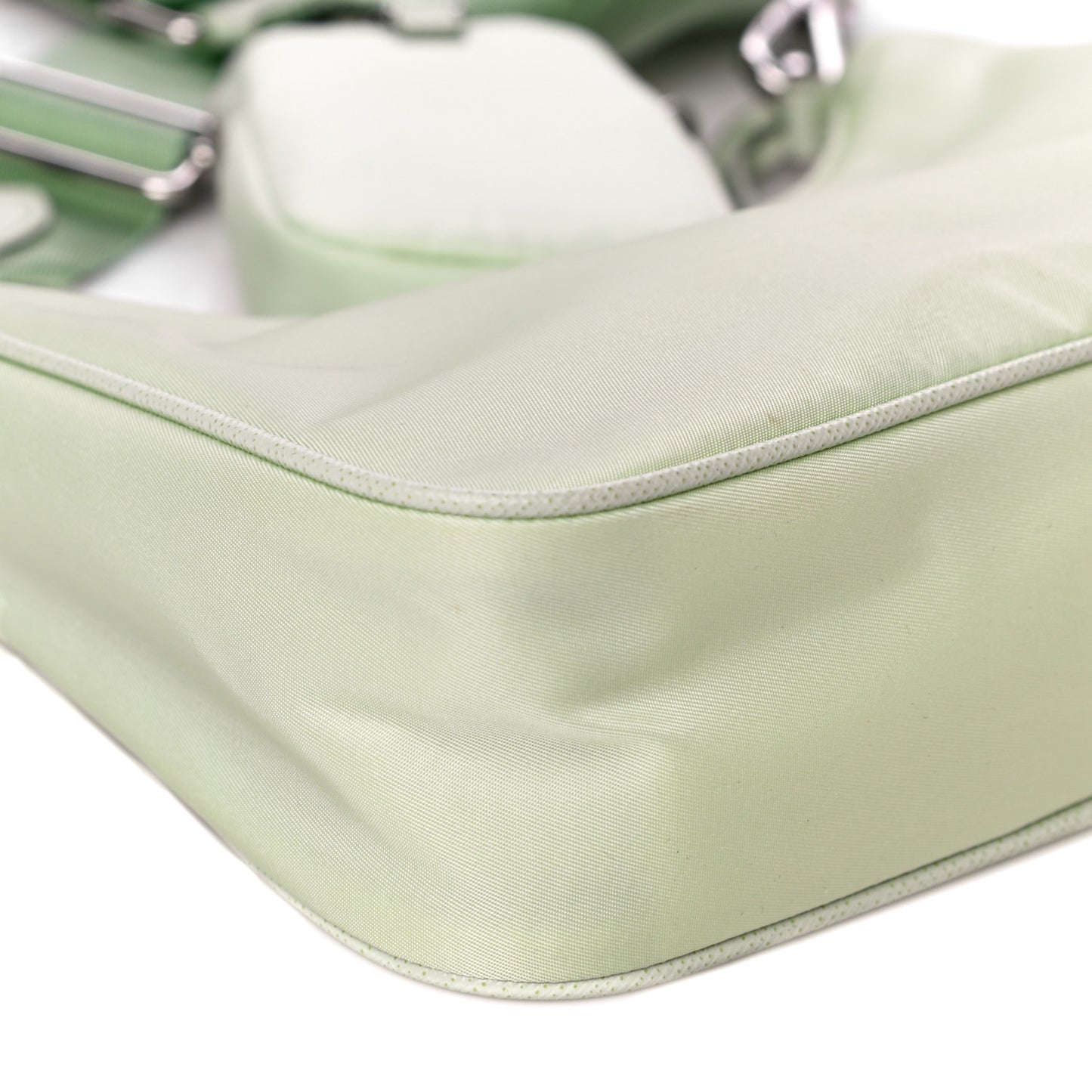 Re-Nylon Saffiano Re-Edition 2005 Shoulder Bag Acqua