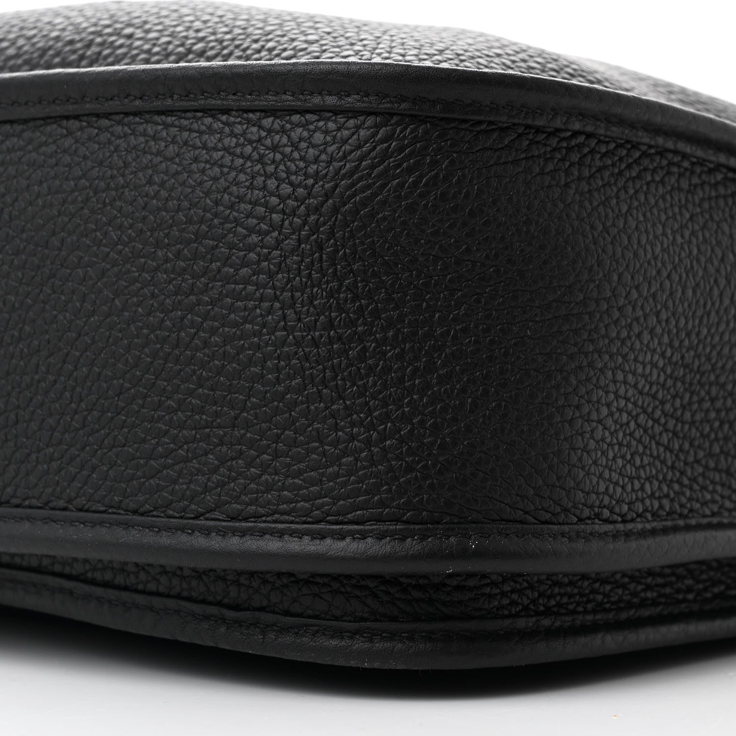 Hermes Taurillon Clemence Evelyne III GM Black 10 of 11