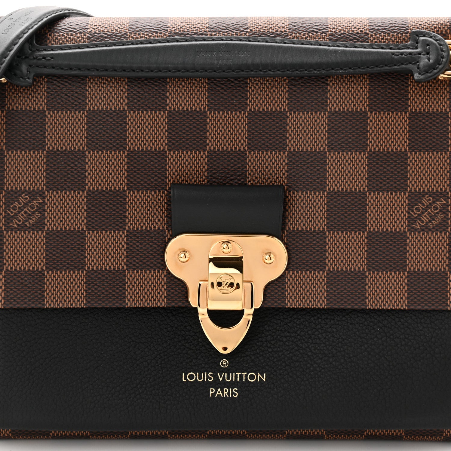 Louis Vuitton Damier Ebene Vavin PM Black 6 of 8