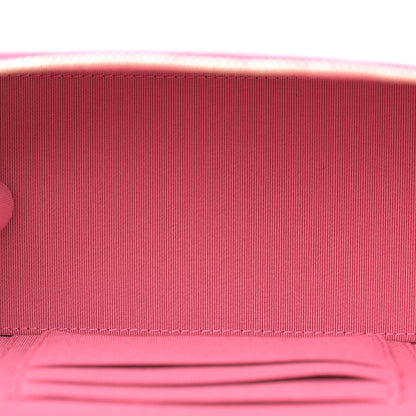 Chanel Caviar Quilted Small Vanity Case With Chain Pink 5 of 11