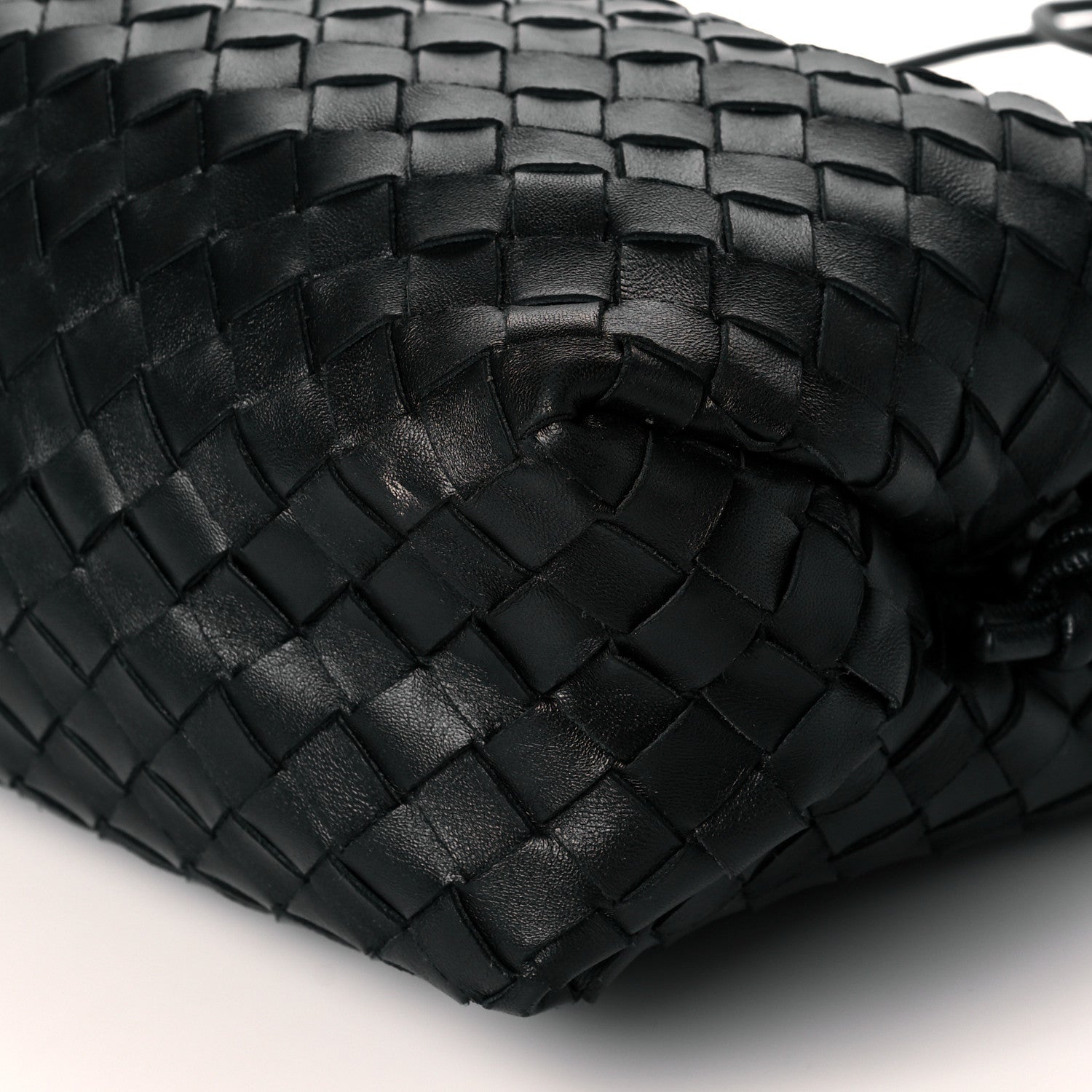 Bottega Veneta Nappa Intrecciato Medium Loop Camera Bag Black 8 of 9