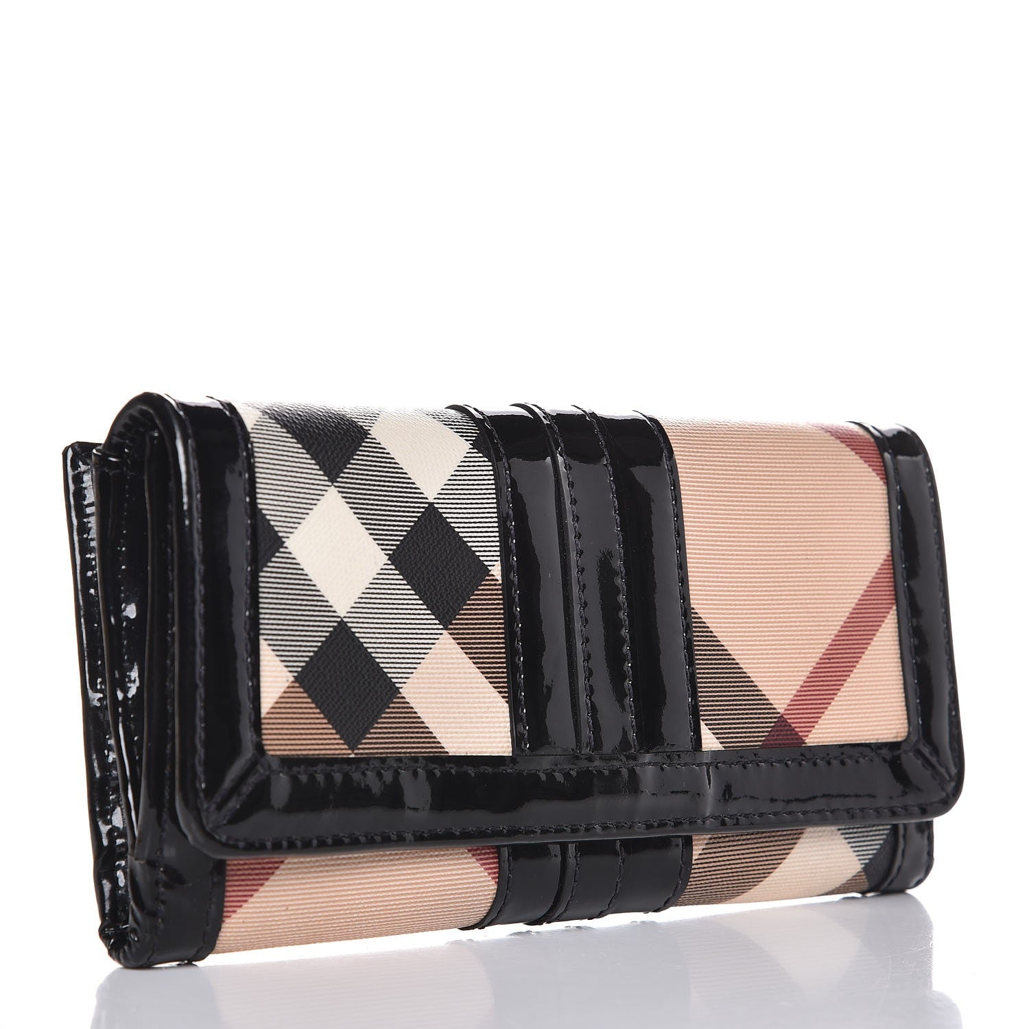 Burberry Nova Check Penrose Continental Wallet Black 3 of 11