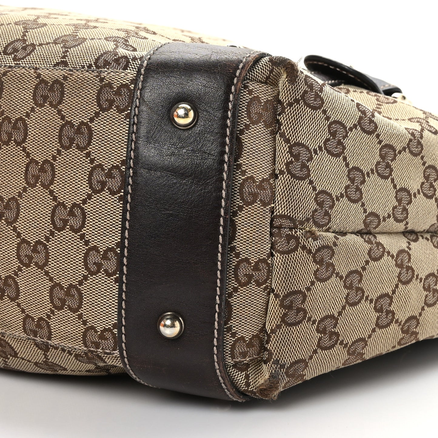Monogram Small Pelham Shoulder Bag Dark Brown