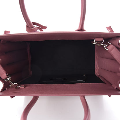 Saint Laurent Grained Calfskin Baby Sac De Jour Dark Rose 5 of 12