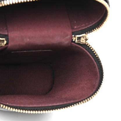 Chanel Caviar Quilted Phone Holder With Chain Black 4 of 4