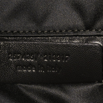 Saint Laurent Nubuck Crocodile Embossed Oversized Muse Beige 7 of 10