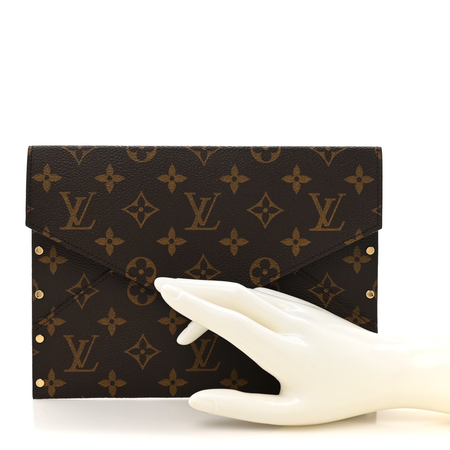 Louis Vuitton Monogram Rivets Enveloppe 2 of 7