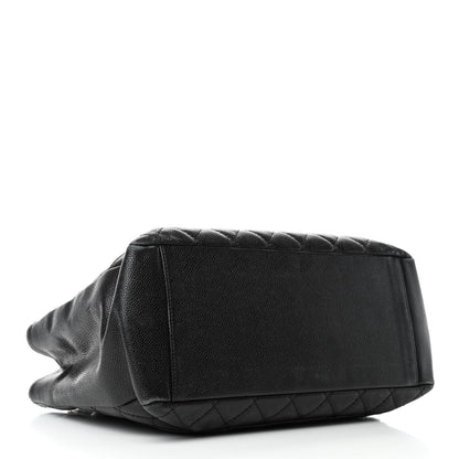 Chanel Caviar Quilted Grand Shopping Tote GST Black 7 of 21