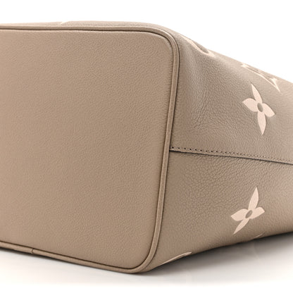 Louis Vuitton Empreinte Monogram Giant Neonoe MM Tourterelle Creme 10 of 11