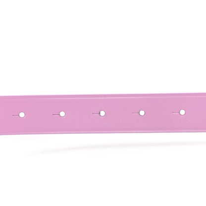 Balenciaga Natural Calfskin BB 25mm Thin Belt 80 32 Lilac 5 of 7