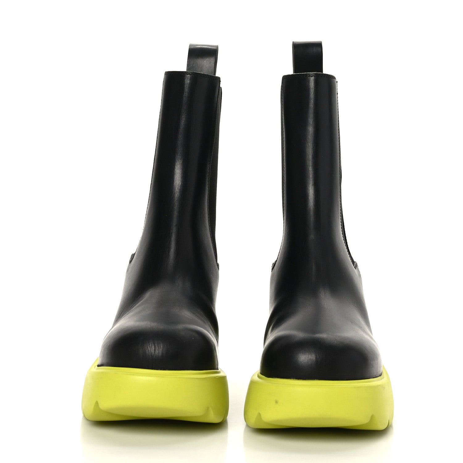 Bottega Veneta Calfskin Flash Ankle Boots 36 Black Kiwi 2 of 7