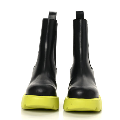 Bottega Veneta Calfskin Flash Ankle Boots 36 Black Kiwi 2 of 7