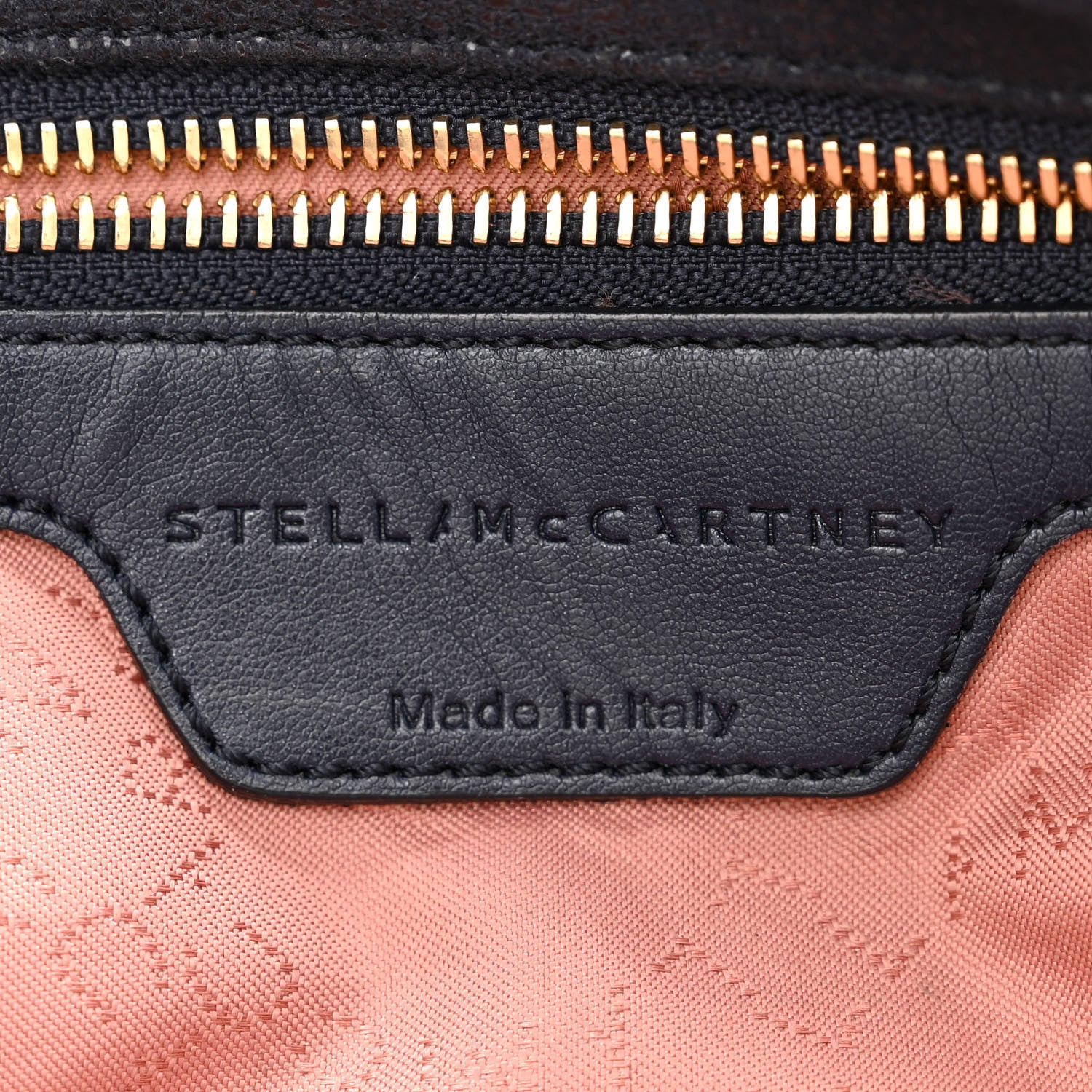 Stella McCartney Shaggy Deer Falabella Fold Over Tote Navy 7 of 12