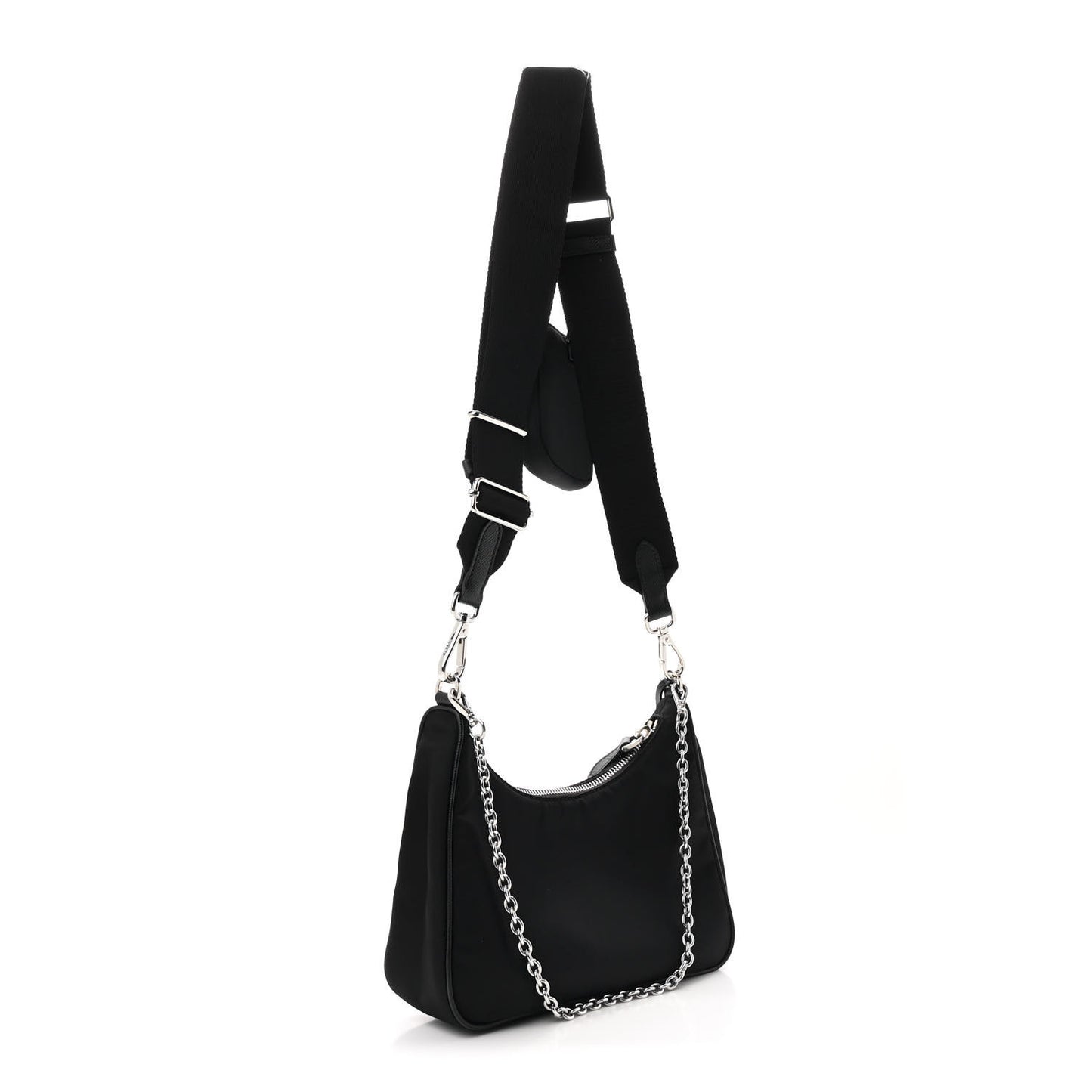 Nylon Re-Edition 2005 Shoulder Bag Black